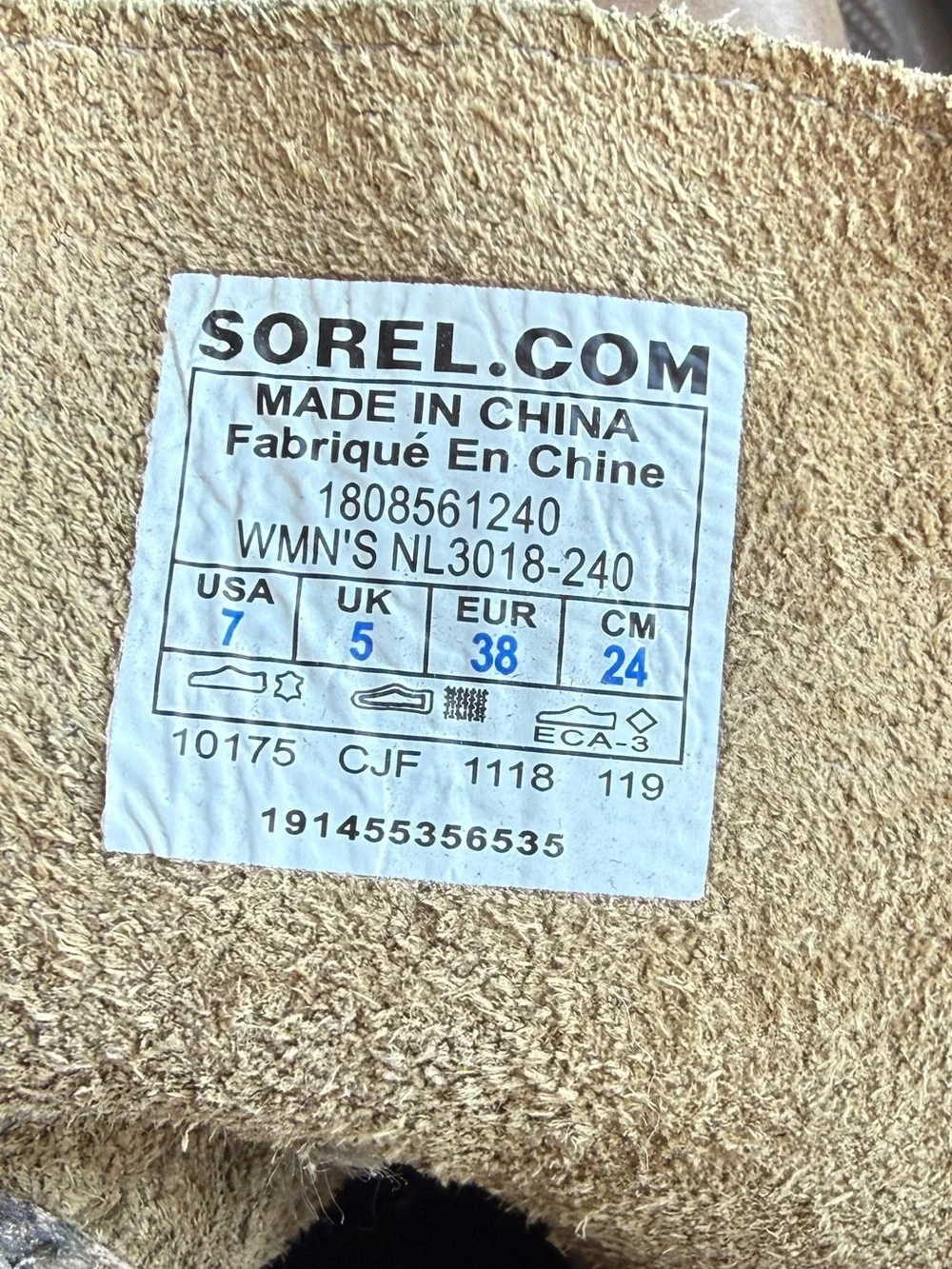 Sorel Joan of Arctic Wedge Size 7